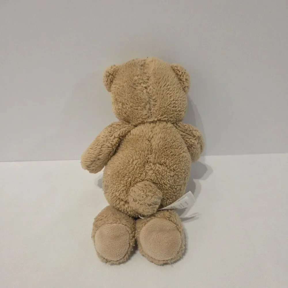 Carters Precious Firsts Plush Floppy Tan Brown Teddy Bear Stuffed Animal Toy 8